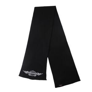 Vintage Harley Davidson Embroidered Scarf